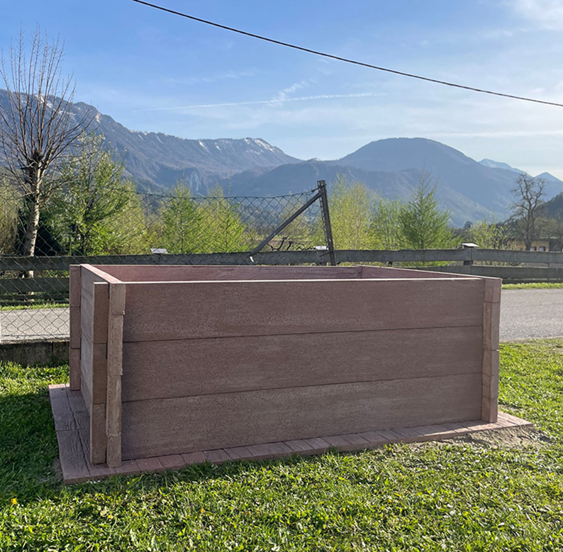 Hochbeete aus Beton